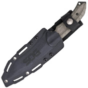 Kiku Green Linen Micarta Handle Fixed Blade Knife