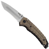 Kiku VG-10 Steel Tanto Style Folding Blade Knife