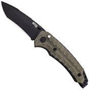 Kiku VG-10 Steel Tanto Style Folding Blade Knife