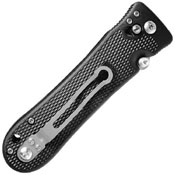 Spec Elite I Black GRN Handle Folding Blade Knife