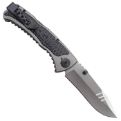 SOG Sideswipe Mini 7Cr15 Steel Folding Blade Knife