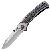 SOG Sideswipe Mini 7Cr15 Steel Folding Blade Knife