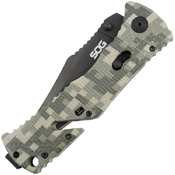 Trident Glass-Reinforced Nylon Handle Folding Knife