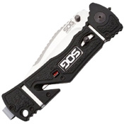 Trident Elite GRN & Rubber Overmold Handle Folding Knife