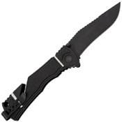 Trident Elite GRN & Rubber Overmold Handle Folding Knife