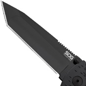 Sog Trident-Mini Black Folding Knife