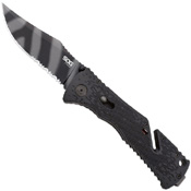 Trident Glass-Reinforced Nylon Handle Folding Knife