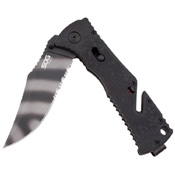 Trident Glass-Reinforced Nylon Handle Folding Knife