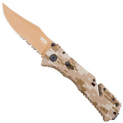 Trident Glass-Reinforced Nylon Handle Folding Knife