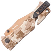 Trident Glass-Reinforced Nylon Handle Folding Knife