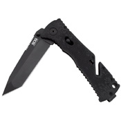Trident Glass-Reinforced Nylon Handle Folding Knife
