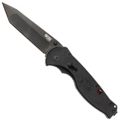 SOG Flash II Tanto Black TiNi Folding Knife