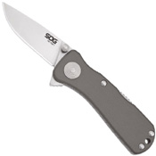 Sog Twitch Folding Knife - Graphite Handle