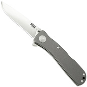 Twitch II Plain Edge Folding Blade Knife