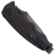 Zoom Mini AUS-8 Steel Drop Point Folding Blade Knife