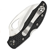 Byrd Hawkbill Serrated Edge Blade Folding Knife - Black