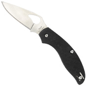 Byrd Tern Plain Edge Blade Folding Knife - Black