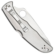 Spyderco Endura 4 Stainless Steel Satin Handle Folding Knife