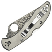 Delica 4 VG-10 Damascus Blade Folding Knife