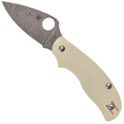 Spyderco Urban Sprint Run Damascus Blade Folding Knife