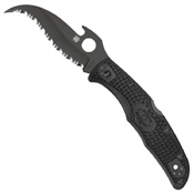 Spyderco Matriarch 2 Serrated Blade Folding Knife