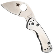 Spyderco Balance Stainless Steel Plain Edge Folding Knife