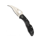 Spyderco Lil' Matriarch Lightweight Black FRN Spyder Edge Folding Knife