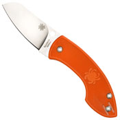 Spyderco Pingo Knife - Orange Handle