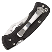 Spyderco Reinhold Rhino G-10 Handle Folding Knife - Black