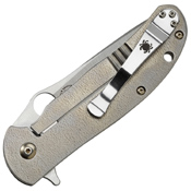 Spyderco Advocate Plain Edge Folding Knife