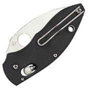 Spyderco Q Ball Black G-10 Handle Folding Knife