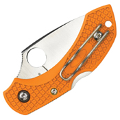 Spyderco Dragonfly 2 Sprint Run Leaf-Shape Blade Folding Knife
