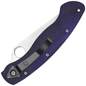 Military Model Midnight Blue G-10 Handle Folding Knife