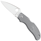 Calypso Jr. Super Blue Steel Plain Edge Folding Blade Knife