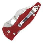 Spyderco Yojimbo 2 Red G-10 Handle Training Knife
