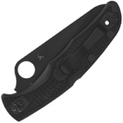 Spyderco Pacific Salt 2 H-1 Steel Black Finished Blade Folding Knife