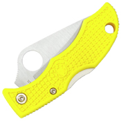 Ladybug 3 Salt Yellow FRN Handle Folding Knife