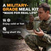 Ready-to-Eat MRE Meals with Heater
