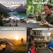 Ready-to-Eat MRE Meals with Heater