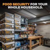 Ready-to-Eat MRE Meals with Heater