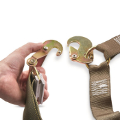 Military Surplus Nylon Webbing Cargo Net