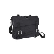 BLACK GERMAN BREAD BAG WITH STRAP