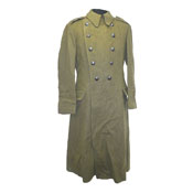 Od Overcoat Romanain W/Black Buttons Used 