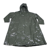 Czech OD Vinyl Lightly Used Poncho