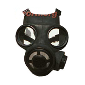 Canadian Black Gas Mask