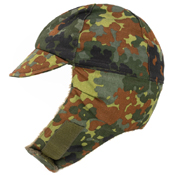 German Flectar Camo Used Winter Cap
