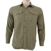 German Military Surplus Wool Field Shirt