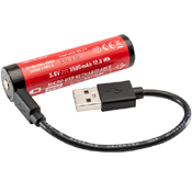 SureFire Micro USB 3500mAh Lithium Ion Rechargeable Battery