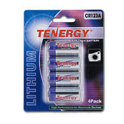 Tenergy Propel CR123A Lithium Battery W/PTC Protection - 4 Pack