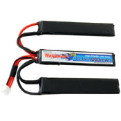 Crane Style 11.1V 1000mAh Buffer Tube LiPo Battery